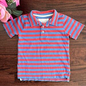 Mini Boden striped polo, size 4-5Y